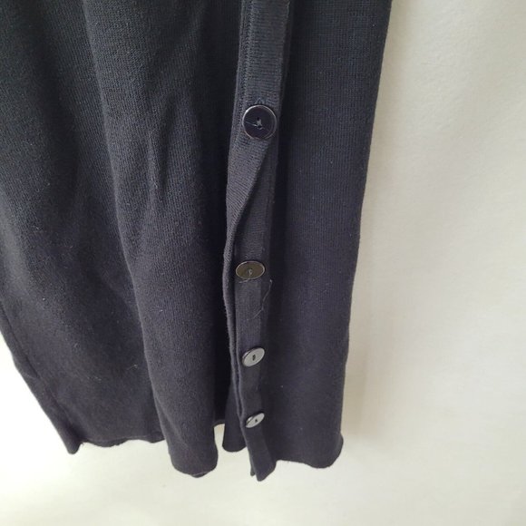 Worth Tank Sweater Dress Womens S Black Midi Minimalist‎ Classic Capsule - Picture 3 of 11